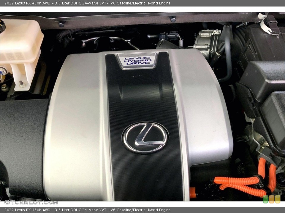 3.5 Liter DOHC 24-Valve VVT-i V6 Gasoline/Electric Hybrid Engine for the 2022 Lexus RX #146698944