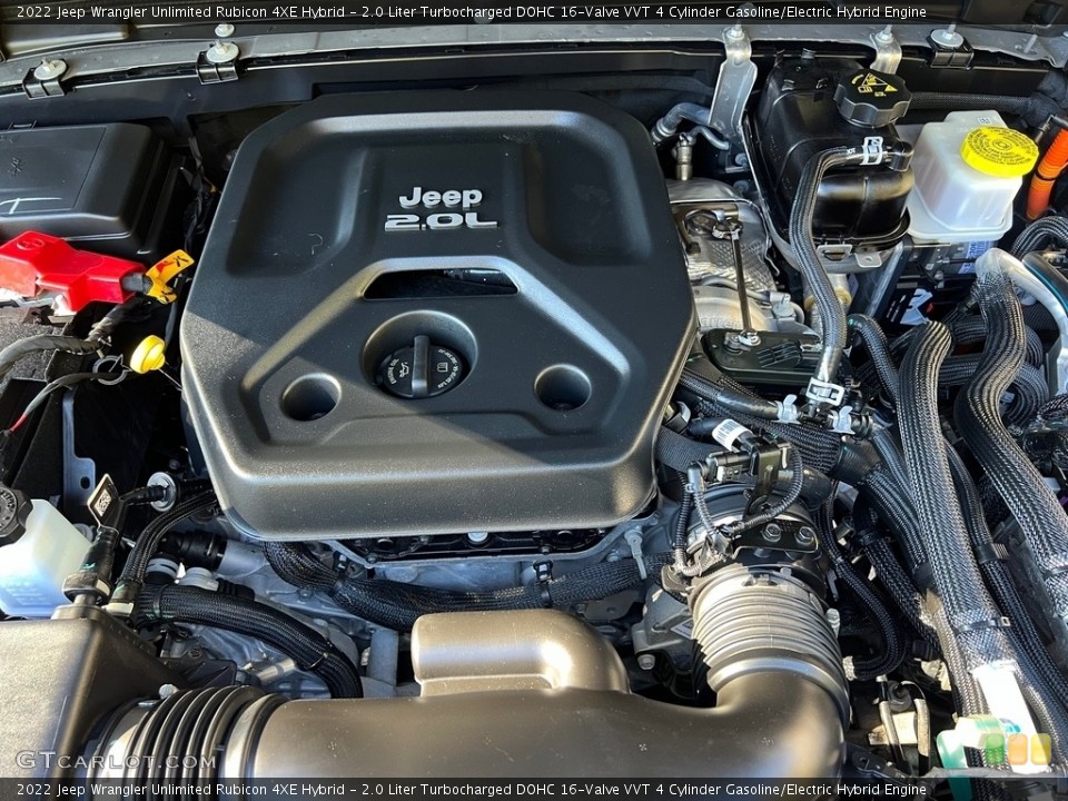 2.0 Liter Turbocharged DOHC 16-Valve VVT 4 Cylinder Gasoline/Electric Hybrid Engine for the 2022 Jeep Wrangler Unlimited #146705613