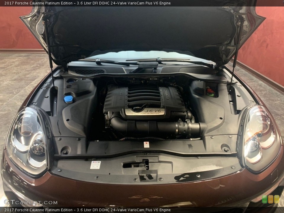 3.6 Liter DFI DOHC 24-Valve VarioCam Plus V6 2017 Porsche Cayenne Engine