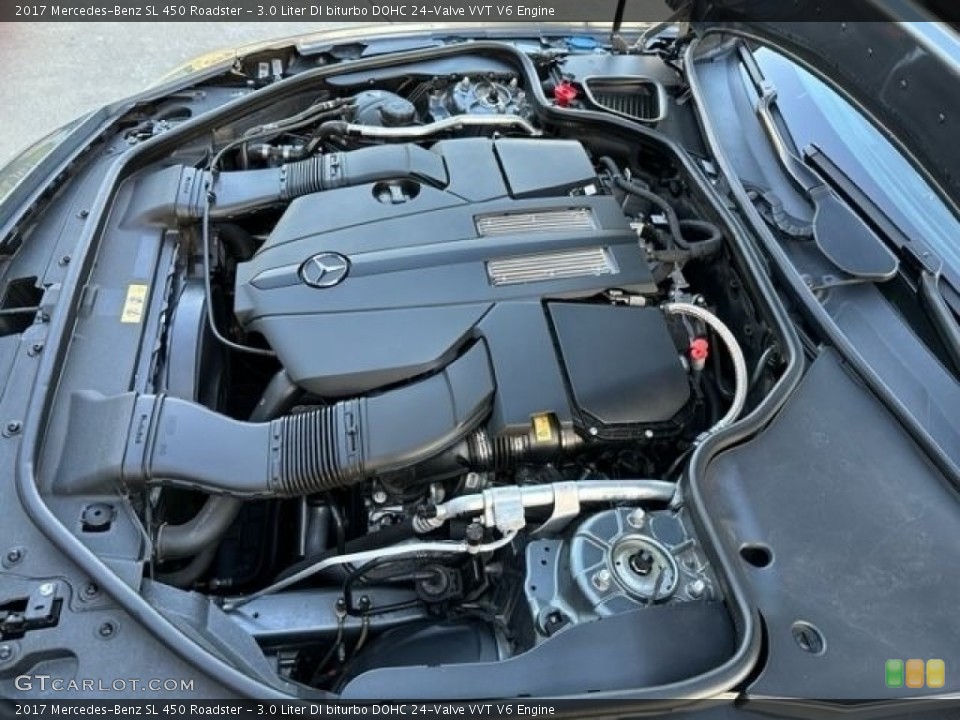 3.0 Liter DI biturbo DOHC 24-Valve VVT V6 Engine for the 2017 Mercedes-Benz SL #146709111