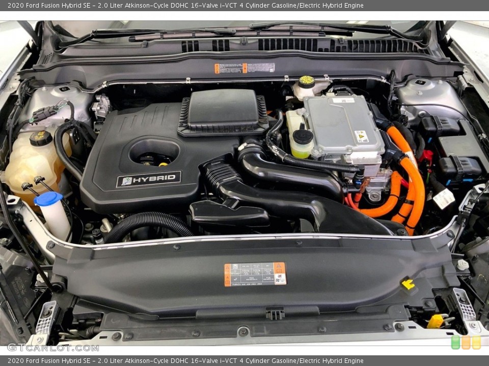 2.0 Liter Atkinson-Cycle DOHC 16-Valve i-VCT 4 Cylinder Gasoline/Electric Hybrid Engine for the 2020 Ford Fusion #146709951