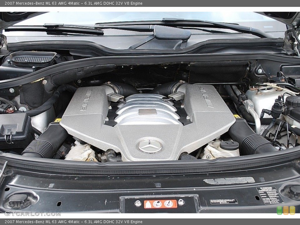 6.3L AMG DOHC 32V V8 2007 Mercedes-Benz ML Engine