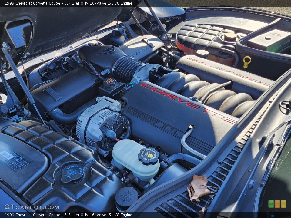 5.7 Liter OHV 16-Valve LS1 V8 Engine for the 1999 Chevrolet Corvette #146717935