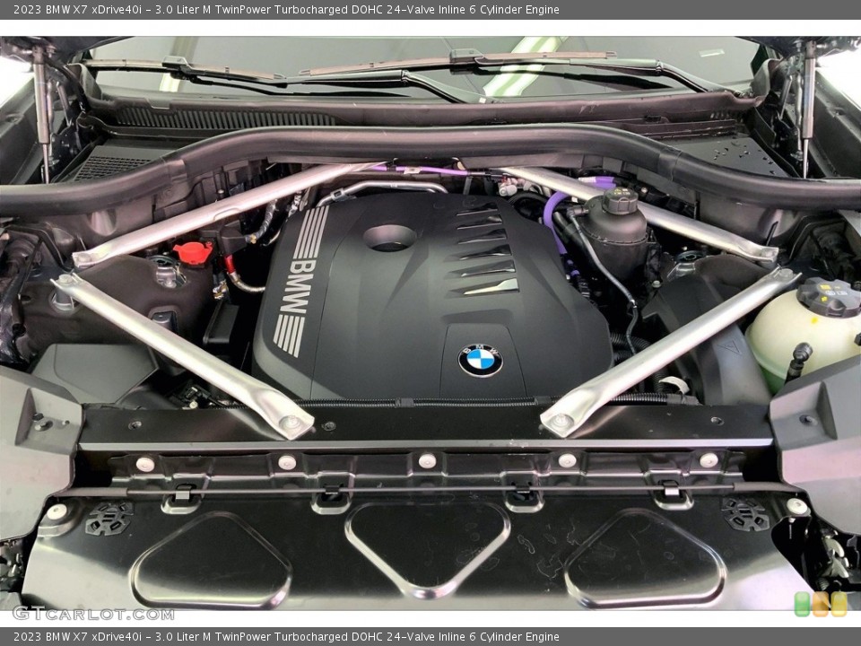 3.0 Liter M TwinPower Turbocharged DOHC 24-Valve Inline 6 Cylinder 2023 BMW X7 Engine