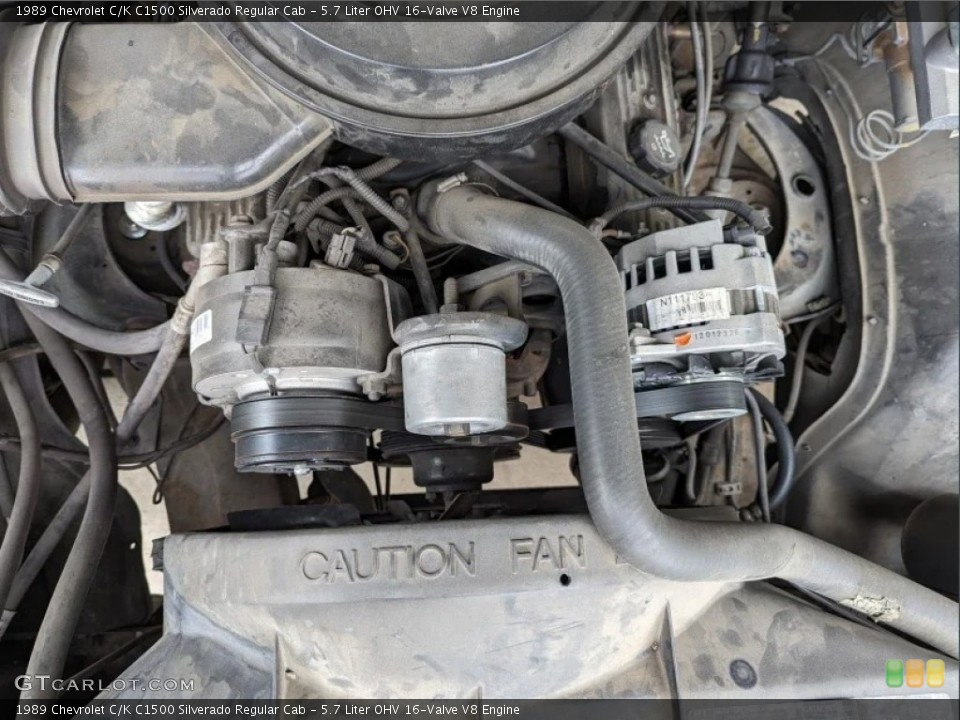 5.7 Liter OHV 16-Valve V8 Engine for the 1989 Chevrolet C/K #146723943