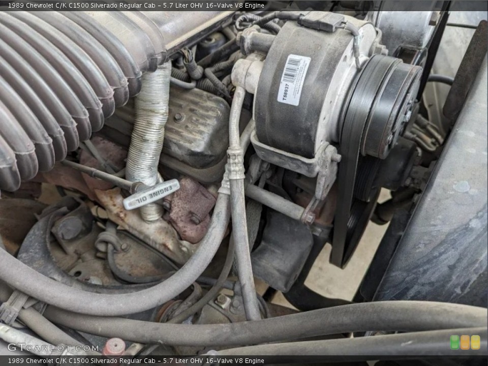 5.7 Liter OHV 16-Valve V8 Engine for the 1989 Chevrolet C/K #146723964
