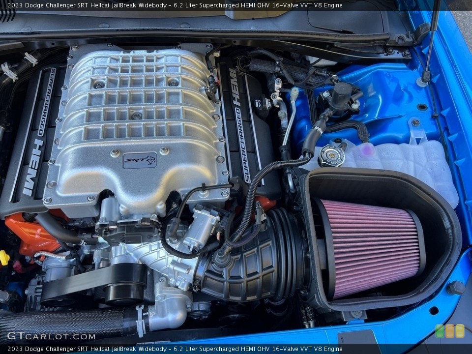 6.2 Liter Supercharged HEMI OHV 16-Valve VVT V8 Engine for the 2023 Dodge Challenger #146725014