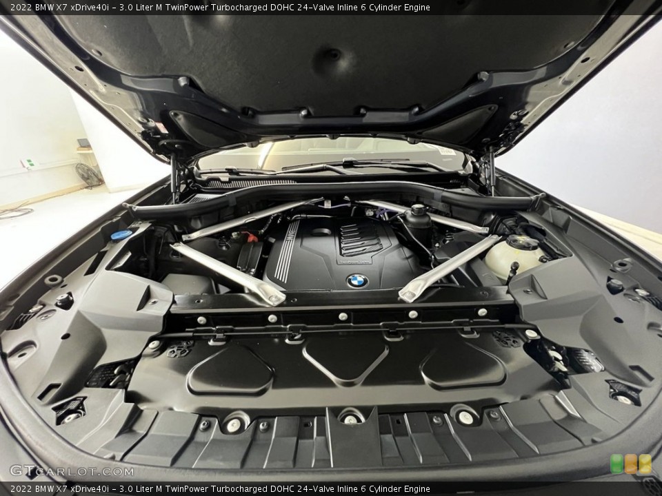 3.0 Liter M TwinPower Turbocharged DOHC 24-Valve Inline 6 Cylinder 2022 BMW X7 Engine