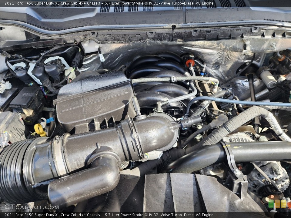 6.7 Liter Power Stroke OHV 32-Valve Turbo-Diesel V8 Engine for the 2021 Ford F450 Super Duty #146727218