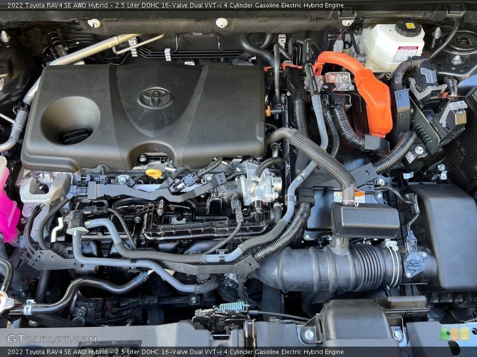 2.5 Liter DOHC 16-Valve Dual VVT-i 4 Cylinder Gasoline Electric Hybrid Engine for the 2022 Toyota RAV4 #146728967