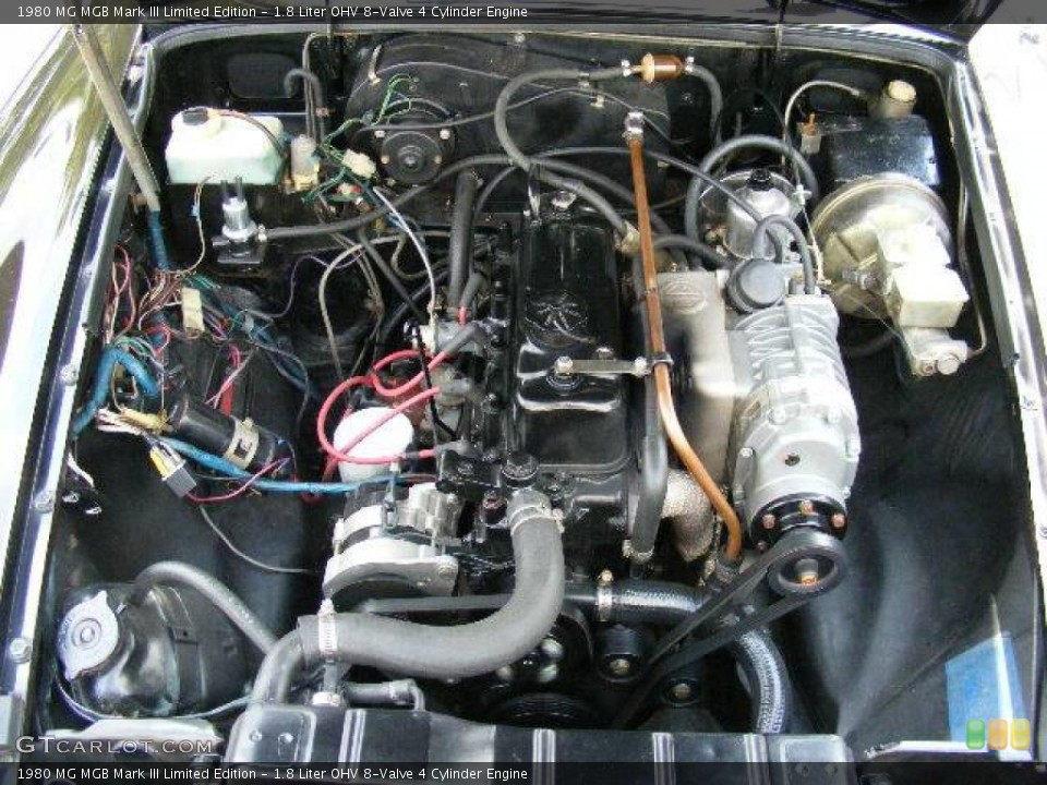 1.8 Liter OHV 8-Valve 4 Cylinder Engine for the 1980 MG MGB #14672965