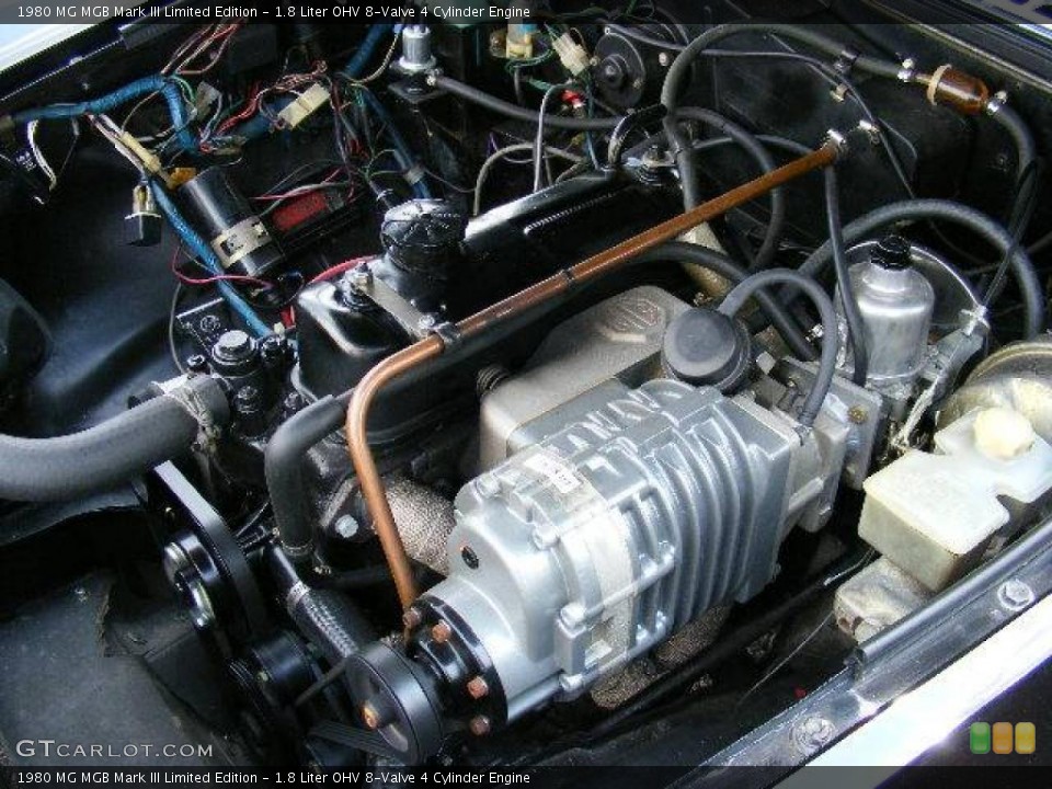 1.8 Liter OHV 8-Valve 4 Cylinder Engine for the 1980 MG MGB #14672995