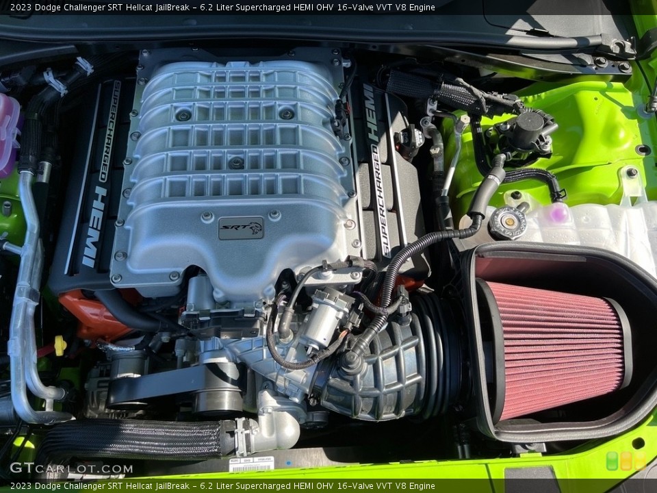 6.2 Liter Supercharged HEMI OHV 16-Valve VVT V8 Engine for the 2023 Dodge Challenger #146732921
