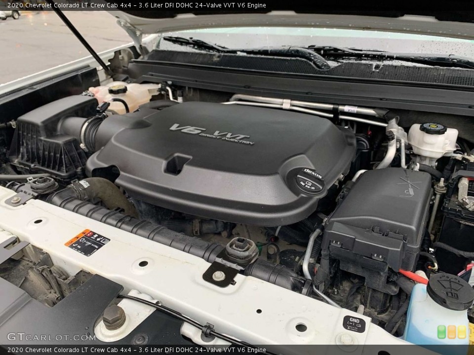 3.6 Liter DFI DOHC 24-Valve VVT V6 2020 Chevrolet Colorado Engine