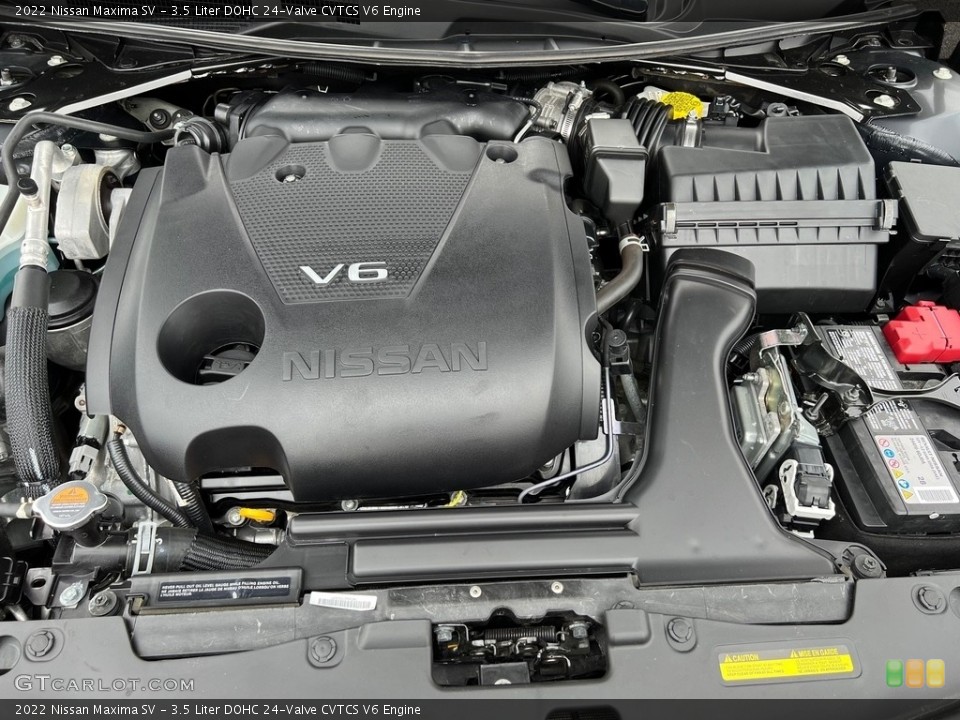 3.5 Liter DOHC 24-Valve CVTCS V6 2022 Nissan Maxima Engine