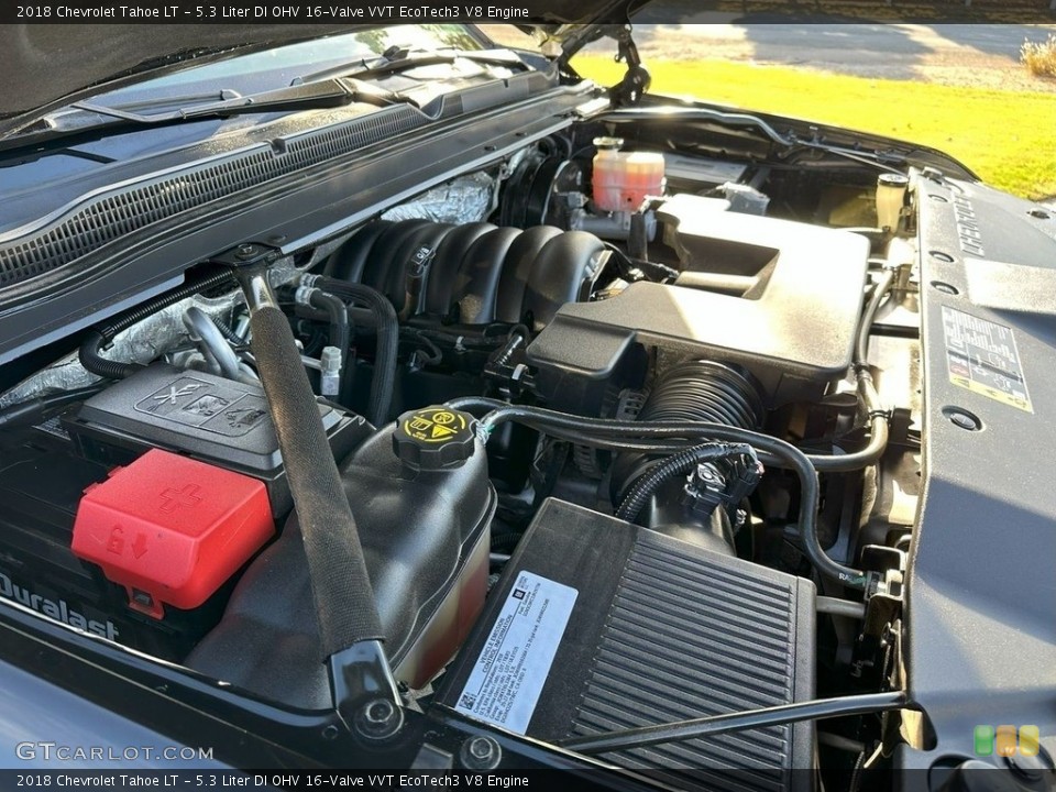 5.3 Liter DI OHV 16-Valve VVT EcoTech3 V8 2018 Chevrolet Tahoe Engine