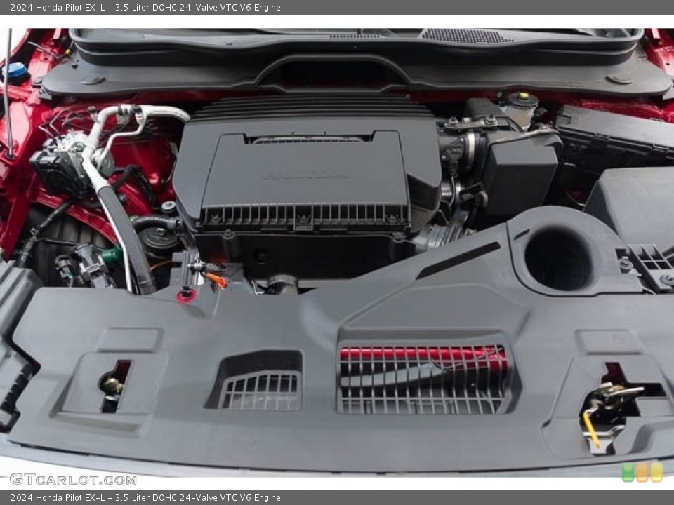 3.5 Liter DOHC 24-Valve VTC V6 2024 Honda Pilot Engine