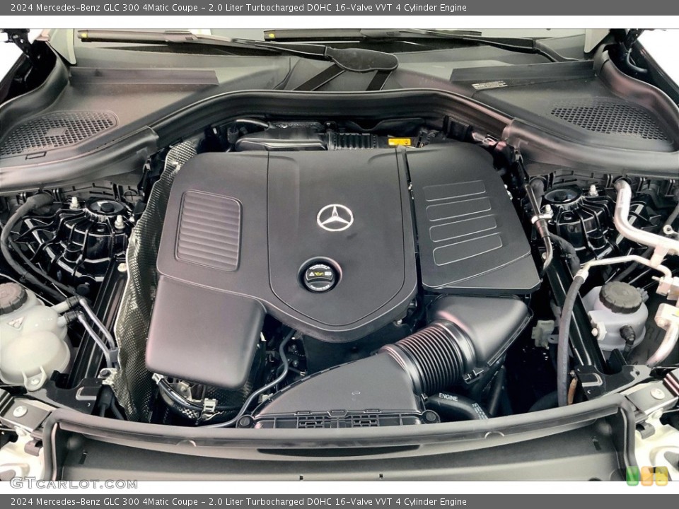 2.0 Liter Turbocharged DOHC 16-Valve VVT 4 Cylinder 2024 Mercedes-Benz GLC Engine