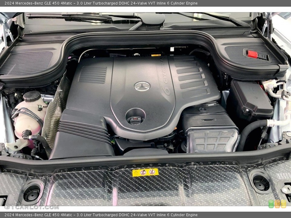 3.0 Liter Turbocharged DOHC 24-Valve VVT Inline 6 Cylinder 2024 Mercedes-Benz GLE Engine