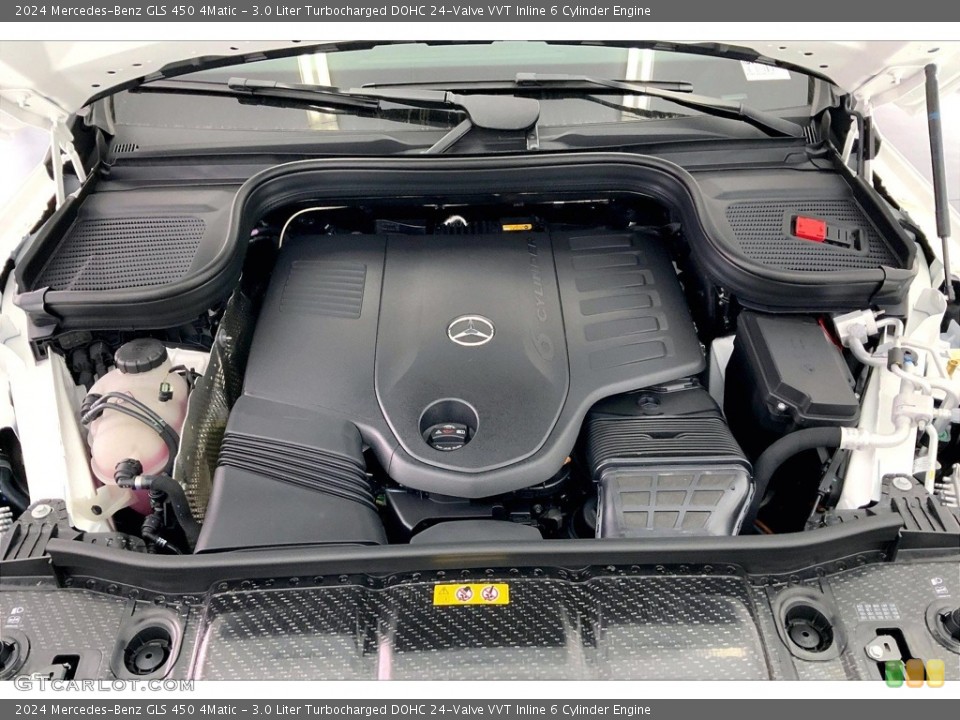 3.0 Liter Turbocharged DOHC 24-Valve VVT Inline 6 Cylinder 2024 Mercedes-Benz GLS Engine