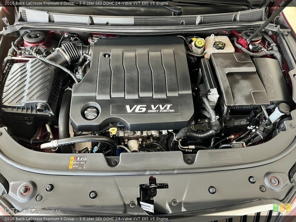 3.6 Liter SIDI DOHC 24-Valve VVT E85 V6 2016 Buick LaCrosse Engine