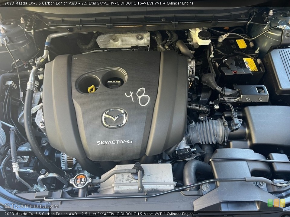 2.5 Liter SKYACTIV-G DI DOHC 16-Valve VVT 4 Cylinder 2023 Mazda CX-5 Engine