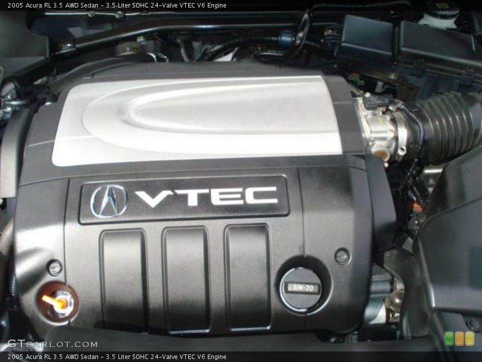 3.5 Liter SOHC 24-Valve VTEC V6 Engine for the 2005 Acura RL #14847680