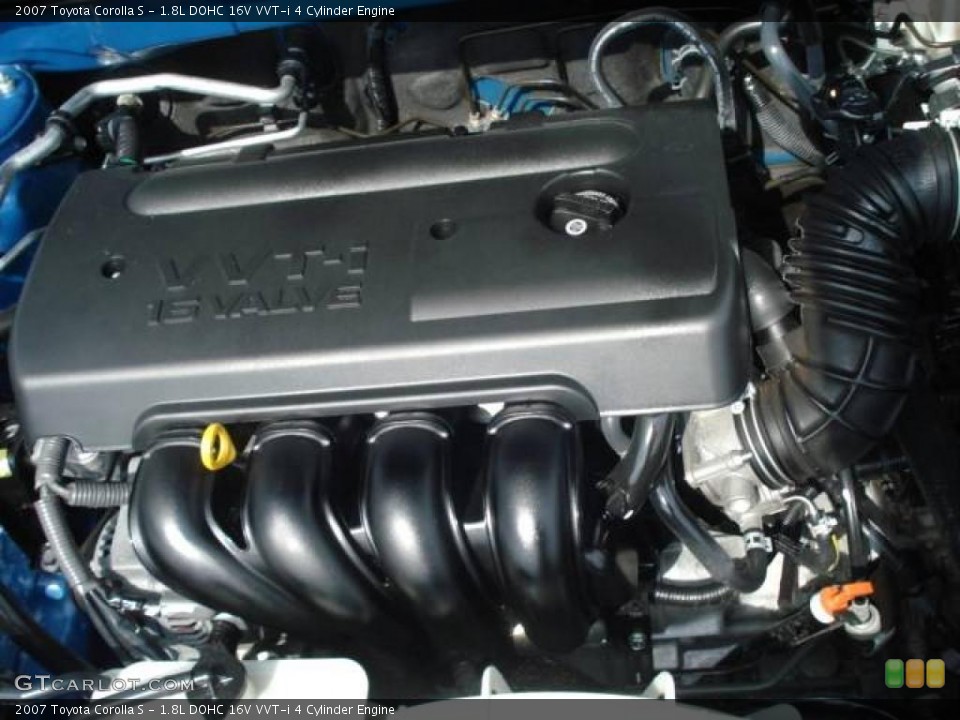 1.8L DOHC 16V VVT-i 4 Cylinder Engine for the 2007 Toyota Corolla #14910200