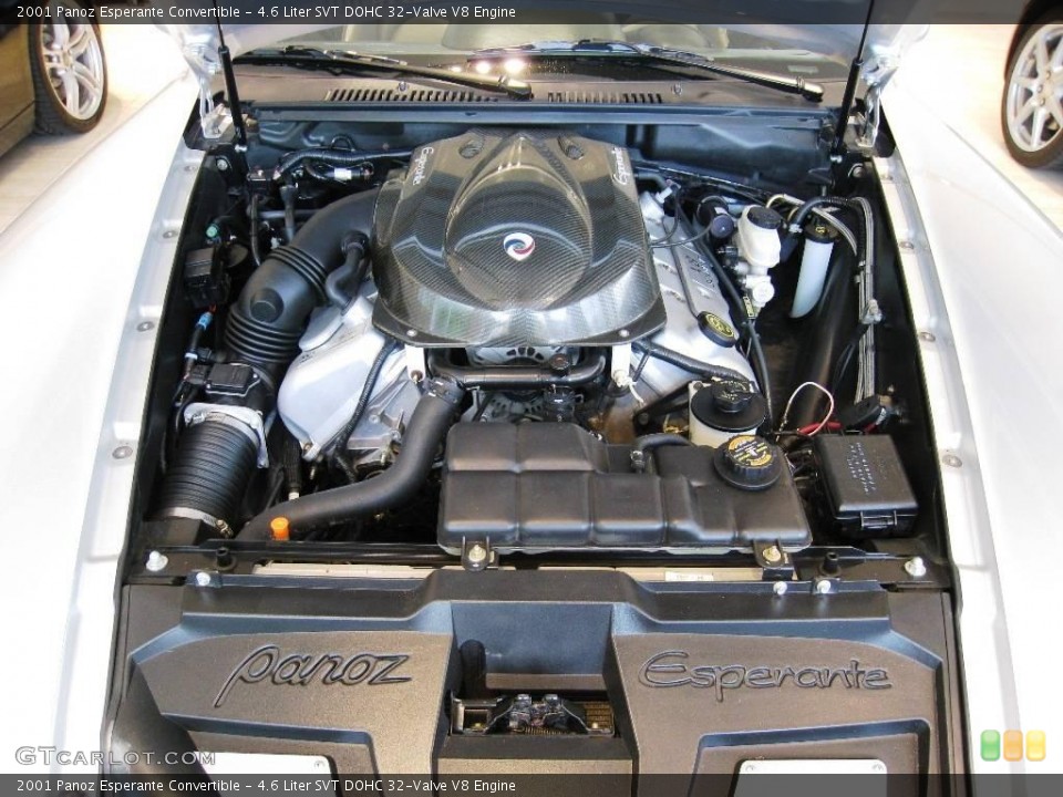 4.6 Liter SVT DOHC 32-Valve V8 Engine for the 2001 Panoz Esperante #14947546