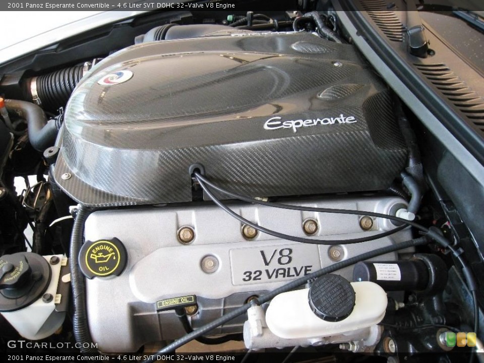 4.6 Liter SVT DOHC 32-Valve V8 Engine for the 2001 Panoz Esperante #14947551