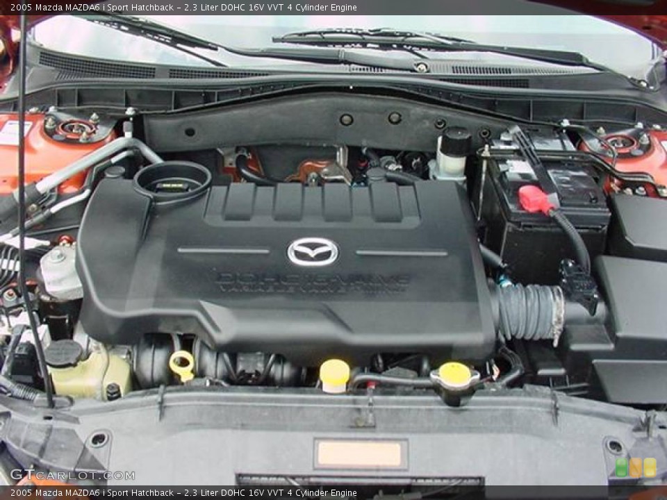 2.3 Liter DOHC 16V VVT 4 Cylinder Engine for the 2005 Mazda MAZDA6 #14949419