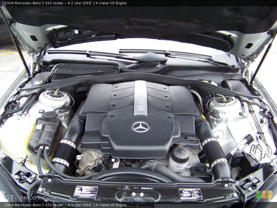 4.3 Liter SOHC 24-Valve V8 Engine for the 2004 Mercedes-Benz S #155177