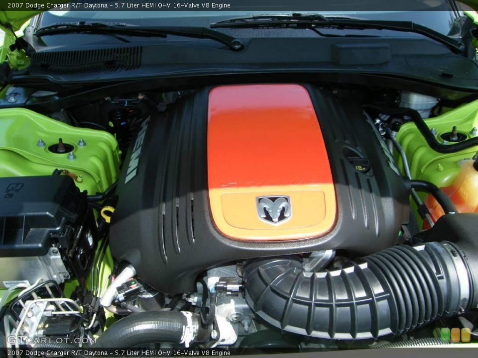 5.7 Liter HEMI OHV 16-Valve V8 Engine for the 2007 Dodge Charger #15589304