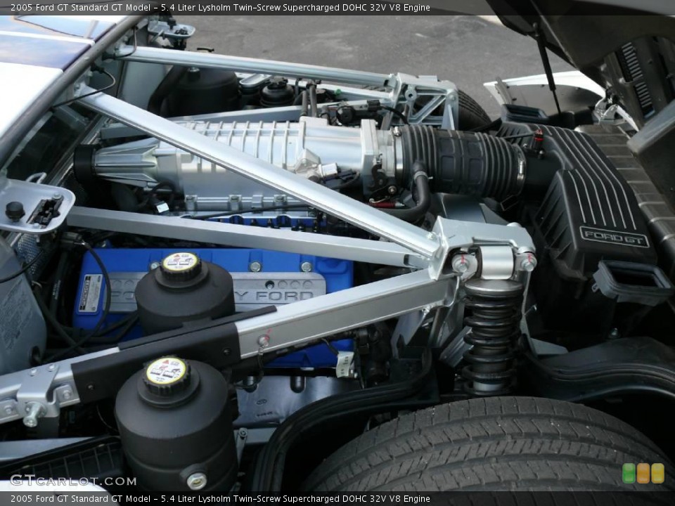 5.4 Liter Lysholm Twin-Screw Supercharged DOHC 32V V8 Engine for the 2005 Ford GT #1579352