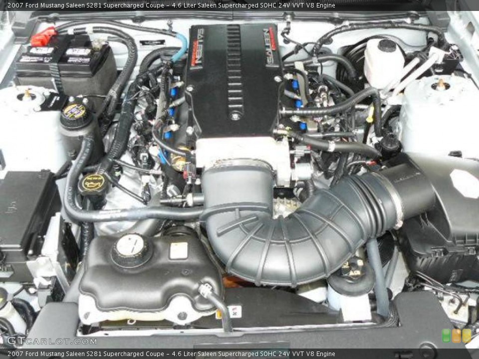 4.6 Liter Saleen Supercharged SOHC 24V VVT V8 Engine for the 2007 Ford Mustang #1579434