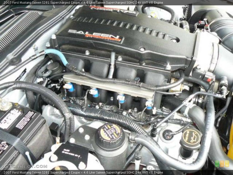 4.6 Liter Saleen Supercharged SOHC 24V VVT V8 Engine for the 2007 Ford Mustang #1579439