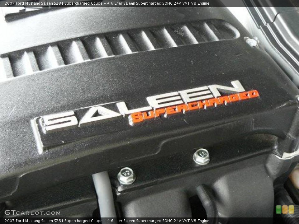 4.6 Liter Saleen Supercharged SOHC 24V VVT V8 Engine for the 2007 Ford Mustang #1579449