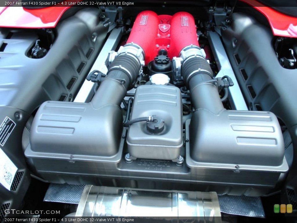 4.3 Liter DOHC 32-Valve VVT V8 Engine for the 2007 Ferrari F430 #15982028