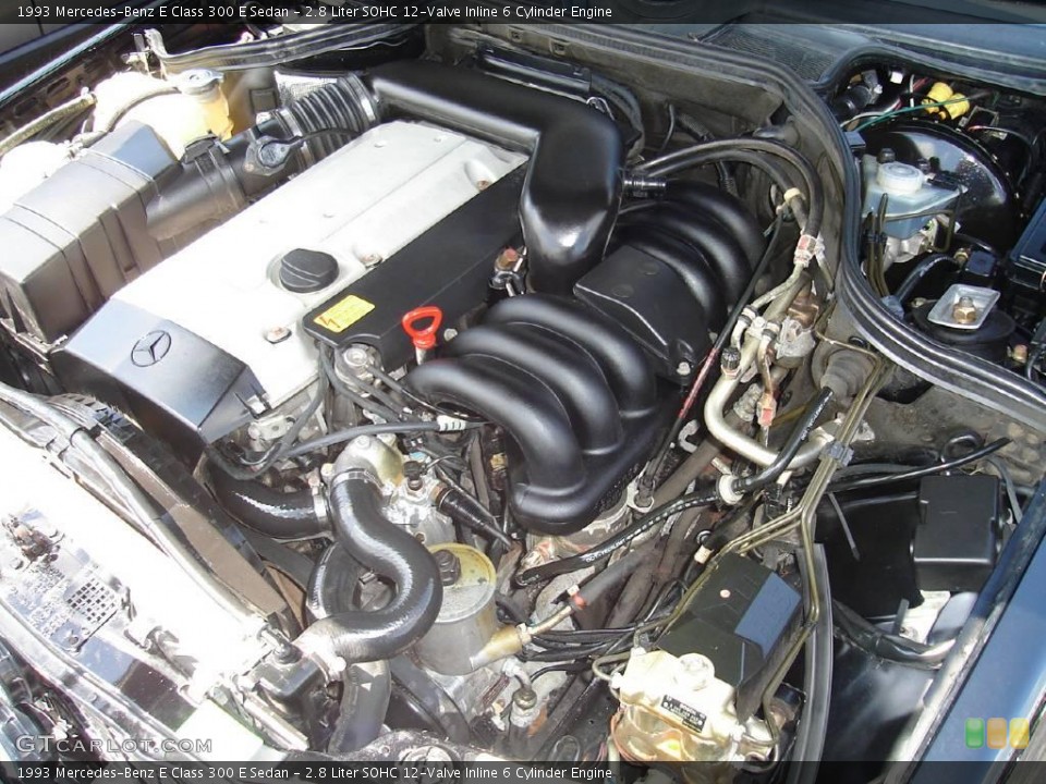 2.8 Liter SOHC 12-Valve Inline 6 Cylinder Engine for the 1993 Mercedes-Benz E Class #16058173