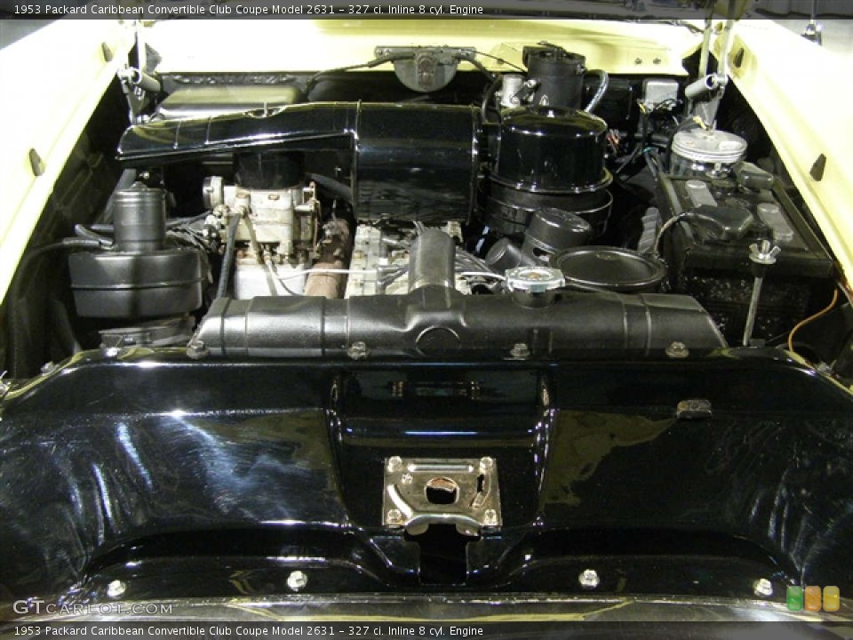 327 ci. Inline 8 cyl. 1953 Packard Caribbean Convertible Engine