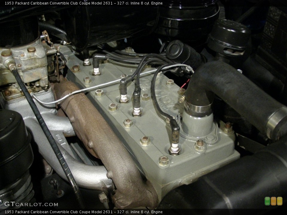 327 ci. Inline 8 cyl. Engine for the 1953 Packard Caribbean Convertible #166062
