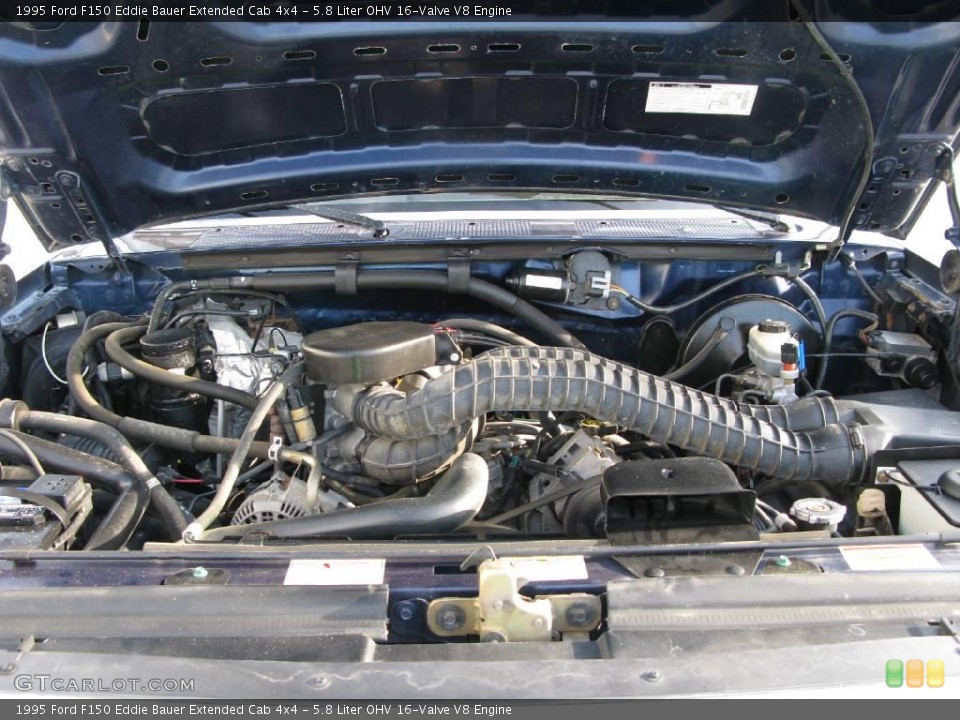 5.8 Liter OHV 16-Valve V8 Engine for the 1995 Ford F150 #16611552
