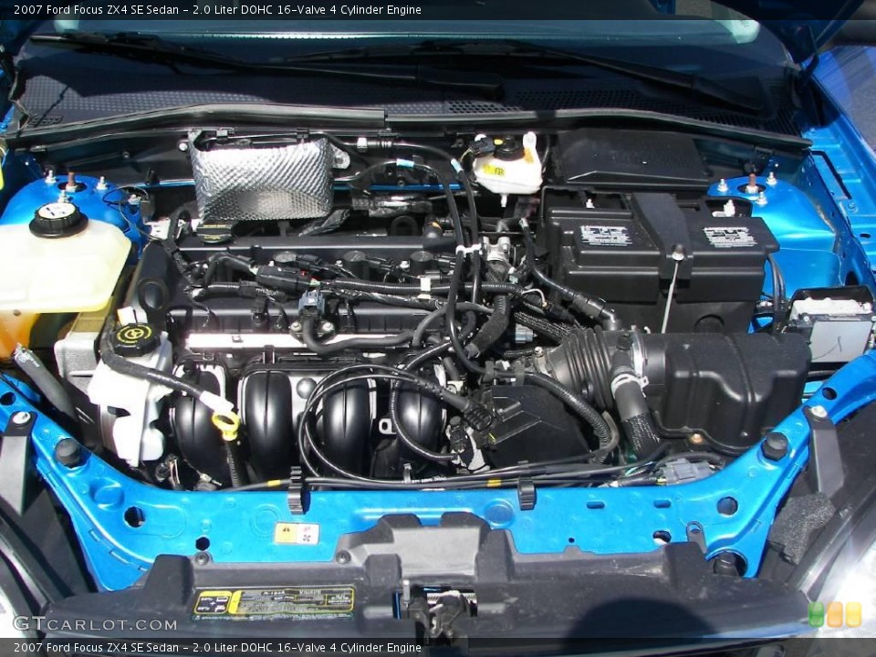 2.0 Liter DOHC 16-Valve 4 Cylinder Engine for the 2007 Ford Focus #16947709