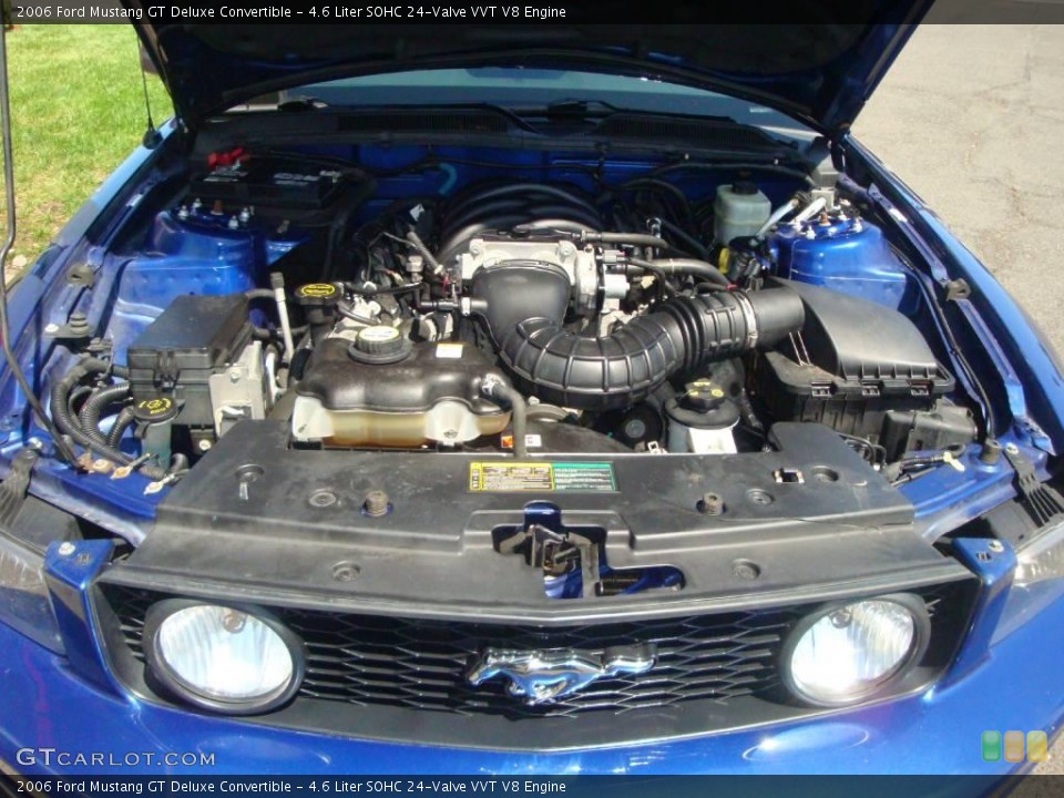 4.6 Liter SOHC 24-Valve VVT V8 Engine for the 2006 Ford Mustang #17284040