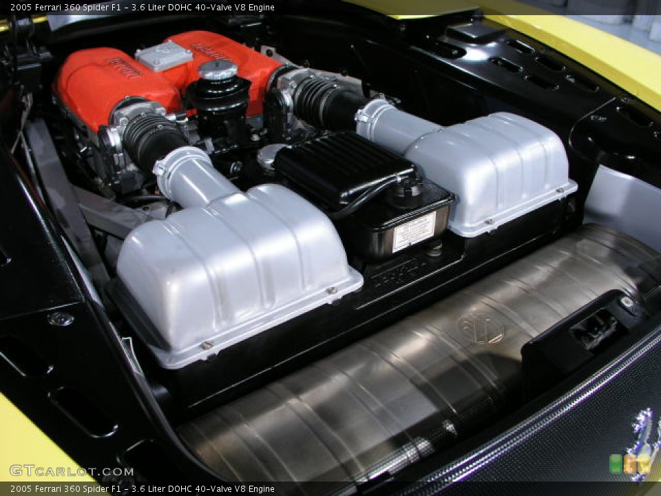 3.6 Liter DOHC 40-Valve V8 Engine for the 2005 Ferrari 360 #175408