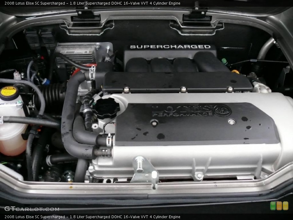 1.8 Liter Supercharged DOHC 16-Valve VVT 4 Cylinder Engine for the 2008 Lotus Elise #1784829