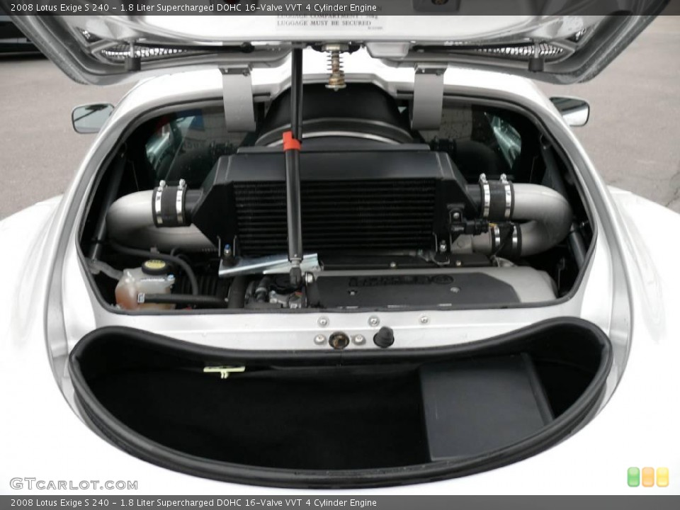 1.8 Liter Supercharged DOHC 16-Valve VVT 4 Cylinder Engine for the 2008 Lotus Exige #1784996