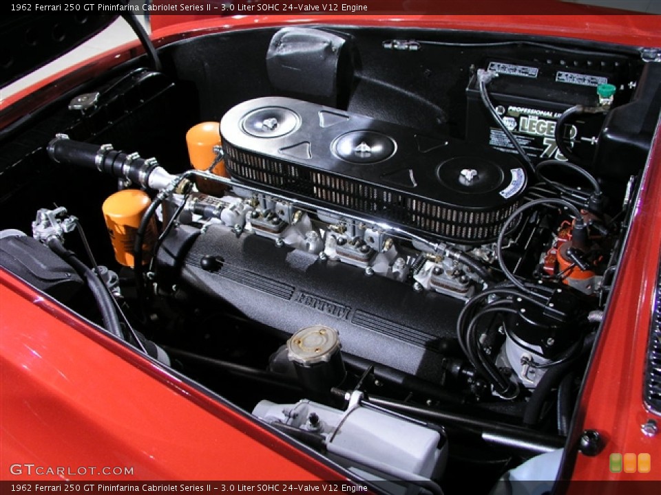 3.0 Liter SOHC 24-Valve V12 Engine for the 1962 Ferrari 250 GT #180337