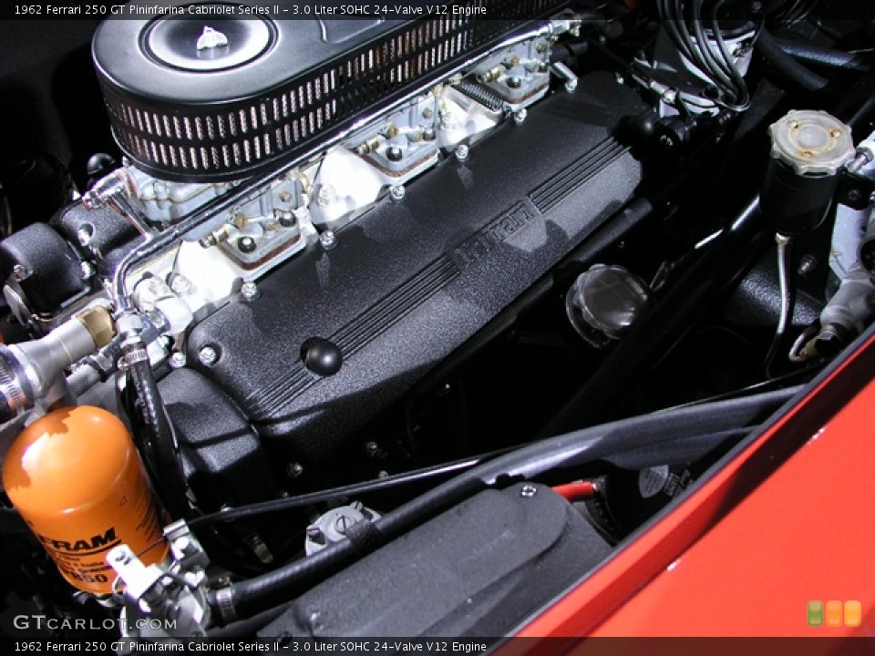 3.0 Liter SOHC 24-Valve V12 Engine for the 1962 Ferrari 250 GT #180344