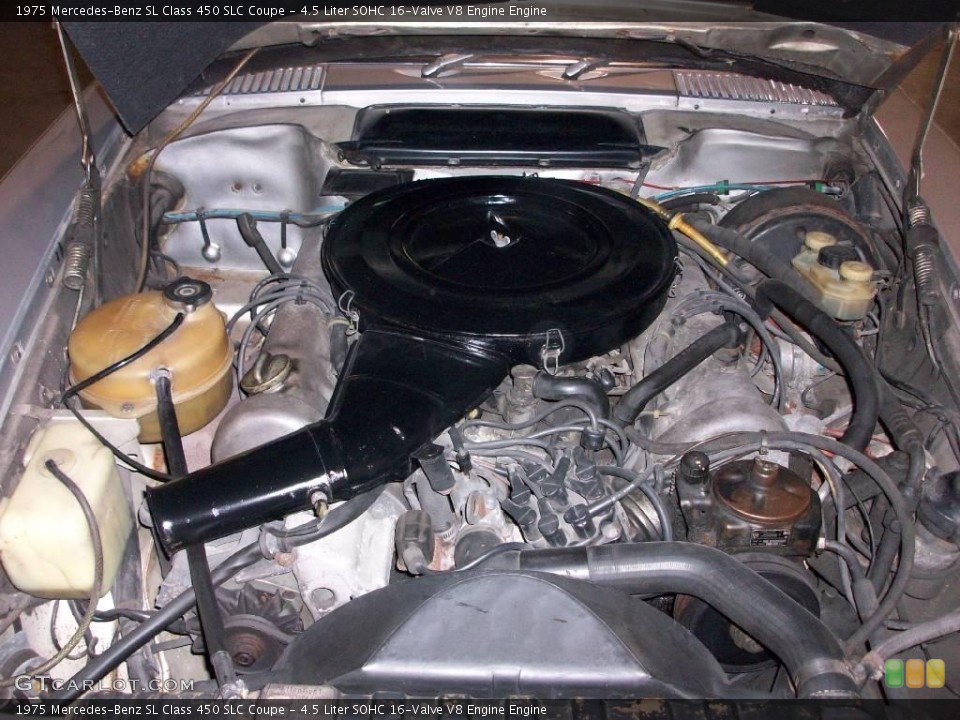 4.5 Liter SOHC 16-Valve V8 Engine Engine for the 1975 Mercedes-Benz SL Class #18062470